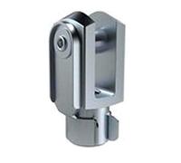 RIEGLER GAKAP2M10X125 AP2 ISO 8140 Tête de fourche pour cylindre alésage 10 mm Filetage de tige de piston M10 x 1,25