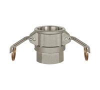 RIEGLER Kamlok 108045-1114.112 Boîte de jonction rapide avec IG, type D, aluminium, G 1 1/2, 1 pièce