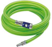 Riegler Kit de tuyaux en PVC tissé vert fluo, tuyau Ø 15x9, longueur 10 m