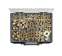 RIEGLER KSB 500 Connect Line Boîte de rangement avec raccords à fermeture rapide et raccord enfichable, laiton nW 7,2