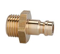 RIEGLER Mamelon pour raccords DN 5 Riegler, laiton sans revêtement, fil. ext. 1/4 G, ouv. 17 Quantité:1