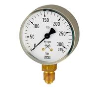 Riegler - Manomètre Skt preuve. 0 à 16,0 Bar de oxygène marquage