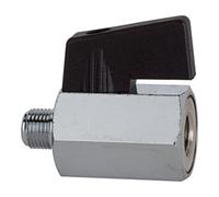 RIEGLER Mini robinet à boisseau 20,95 mm filetage int./ext. RIEGLER Quantité:1