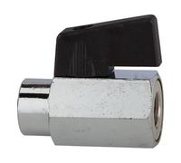 RIEGLER Mini robinet à boisseau 9,73 mm filetage int./int. RIEGLER Quantité:1