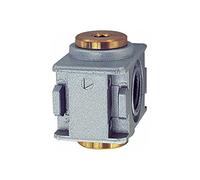 RIEGLER Multifix-mini 100402-Z 06 Distributeur BG 0, G 1/4, avec 2 sorties G 1/8, 1 pièce