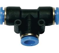 RIEGLER Raccord enfichable en T série bleue 10 mm ( 4163000452 )