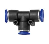 RIEGLER Raccord enfichable en T série bleue 2 x 8 / 1 x 10 mm L1 27,5 mm RIEGLER Quantité:1