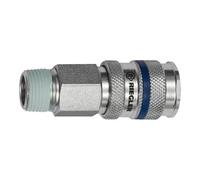 RIEGLER 141512-244.61-E Raccord à dégagement rapide NW 7,8, acier, R 1/4 AG, 1 pièce