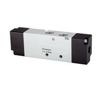 RIEGLER Riegler 5/3-Vanne 3 voies, pneumatique, »4A« décompression centrale, G 1/8, 550 l/min Quantité:1