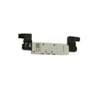 RIEGLER Riegler 5/3 Vanne à trois voies, électropneumatique, commande ext., milieu fermé, G 1/2, 230VAC Quantité:1