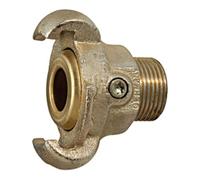RIEGLER Riegler Accouplement à griffes avec filetage extérieur, G 1/2, avec joint en laiton Quantité:1