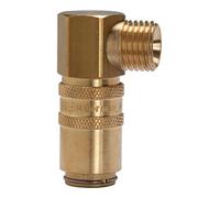 RIEGLER Riegler Accouplement de régulation DN 6 avec filetage mâle, vanne d'arrêt, M14x1,5 90° Quantité:1