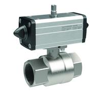 RIEGLER Riegler Actionneur pneumatique en laiton KH selon NAMUR, double effet, Rp 1 1/4 Quantité:1