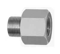 RIEGLER Riegler Adaptateur de filetage Aluminium, AG 1/2 - 27 UNS, IG M12x1,25, Clé 17 Quantité:1