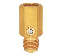 RIEGLER Riegler Amortisseur pour manomètre, G 1/2, PN 400 bar, en acier Quantité:1