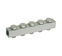 RIEGLER Riegler Barre d’alimentation pour valves de voie, 5 positions de valve, G 1/4 Quantité:1