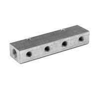 RIEGLER Riegler Barre de distribution, sorties unilatérales, entrée 2x1/8, sortie 3xM5 Quantité:1