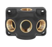 RIEGLER RIEGLER boîte de dérivation d'extrémité entrée G 3/4 raccordement 3 x G 1/2 plastique Quantité:1