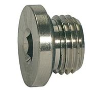 RIEGLER Riegler Bouchon de fermeture, joint torique « value line », M5, laiton vern. Quantité:1