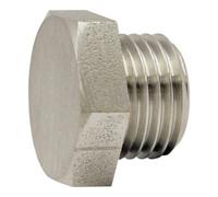 RIEGLER Riegler Boulon de fermeture »value line«, G 3/4, SW 30, laiton nickelé Quantité:1