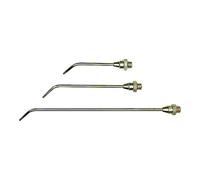 RIEGLER Riegler Buse de rallonge, alésage 3,0 mm, MS nickelé, 250 mm long courbé Quantité:1