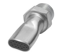 RIEGLER Riegler Buse plate à faible bruit, G 3/8 AG, acier galvanisé, largeur 16,5 mm Quantité:1