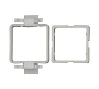 RIEGLER Riegler Cadre d'encastrement en plastique, compatible avec manomètre digital Quantité:1