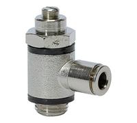 RIEGLER Riegler Clapet anti-retour à débit réglable, pression d'air, raccord G3/8, clé 10 Quantité:1