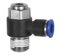 RIEGLER Riegler Clapet anti-retour à étranglement « Série Bleue » Évacuation, R 1/2 à Ø12mm Quantité:1