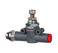 RIEGLER Riegler Clapet anti-retour à restriction unilatérale, fileté, G 1/8, Ø 8 mm Quantité:1