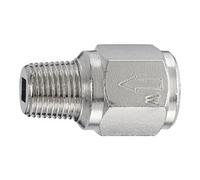 RIEGLER Riegler Clapet anti-retour, construction compacte, MS nickelé, R/Rp 1/4, 0,2 bar Quantité:1