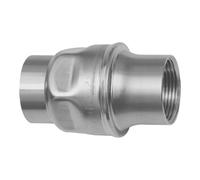 RIEGLER Riegler Clapet anti-retour, construction légère, ES 1.4301, G 1 1/2, 0,03 bar Quantité:1