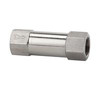 RIEGLER Riegler Clapet anti-retour, forme droite, ES 1.4404, G 1/8, 0,2 bar Quantité:1