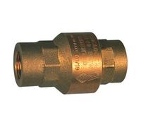 RIEGLER Riegler Clapet anti-retour, passage intégral, laiton, Rp 3/8, 20 - 50 mbar Quantité:1