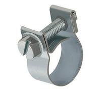 RIEGLER Riegler Collier à mâchoires, acier zingué brillant (W1), Ø nominal 23 mm, 9 mm Quantité:1