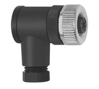 RIEGLER Riegler Connecteur d'angle, 4 pôles, sans câble Quantité:1