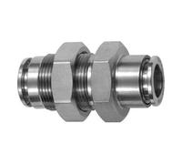 RIEGLER Riegler Connecteur droit à passage, M16x1,0, ES 1.4404 Quantité:1