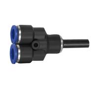 RIEGLER Riegler Connecteur en Y, embout 10 mm « Série Bleue » Ø de verrouillage 6, KS Quantité:1