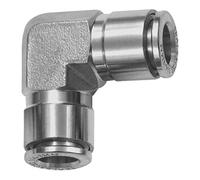 RIEGLER Riegler Connecteur L, pour tuyau Ø ext. 6 mm, acier inoxydable 1.4404 Quantité:1