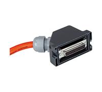RIEGLER Riegler Connexion électr. multipolaire 25 pôles, IP 65, prise IP 67 câble 2,5 m Quantité:1