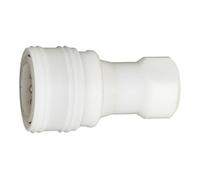 RIEGLER Riegler Coupleur hydraulique, fermeture des deux côtés, POM, G 1/4 IG, DN 6 Quantité:1