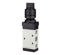RIEGLER RIEGLER distributeur 5/2 voies manuel M5 levier court monostable G 1/4 noir Quantité:1