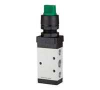 RIEGLER RIEGLER distributeur 5/2 voies manuel M5 levier court monostable G 1/4 vert Quantité:1
