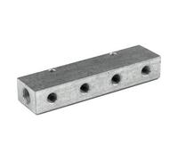 RIEGLER RIEGLER distributeur à bandes sorties d'un côté entrée 2x1/2 sortie 4x1/4 sortie 4x1/4 Quantité:1