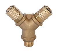 RIEGLER Riegler Distributeur avec 2 raccords rapides NW 7,2, G 1/2 AG Quantité:1