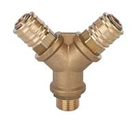 RIEGLER Riegler Distributeur avec 2 raccords rapides NW 7,2, G 1/4 AG Quantité:1
