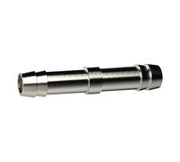 RIEGLER Riegler Double embout de tuyau, pour tuyau LW 13 mm, laiton nickelé Quantité:1