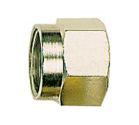RIEGLER Riegler Ecrou à sertir, M8x1,0, Ø extérieur tube 4 mm, laiton nickelé Quantité:1