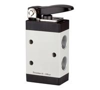 RIEGLER RIEGLER Electrovanne 3/2 à commande manuelle M3 levier court NC G 1/4 Quantité:1