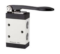 RIEGLER RIEGLER Electrovanne 3/2 à commande manuelle M3 levier long NC G 1/4 Quantité:1